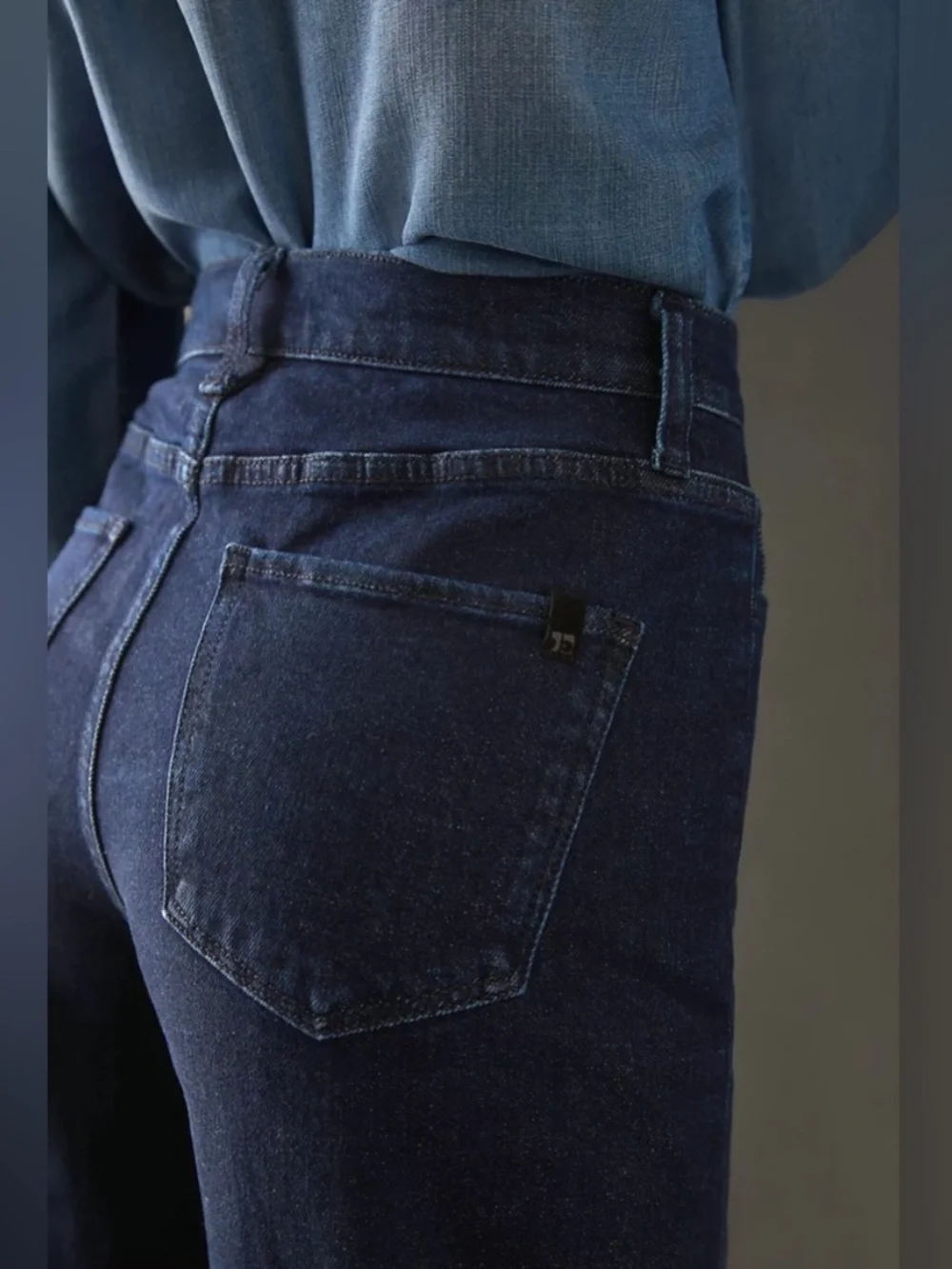 Joe's Jeans The Mia High-Rise Wide-Leg Jeans size 25 NOWT